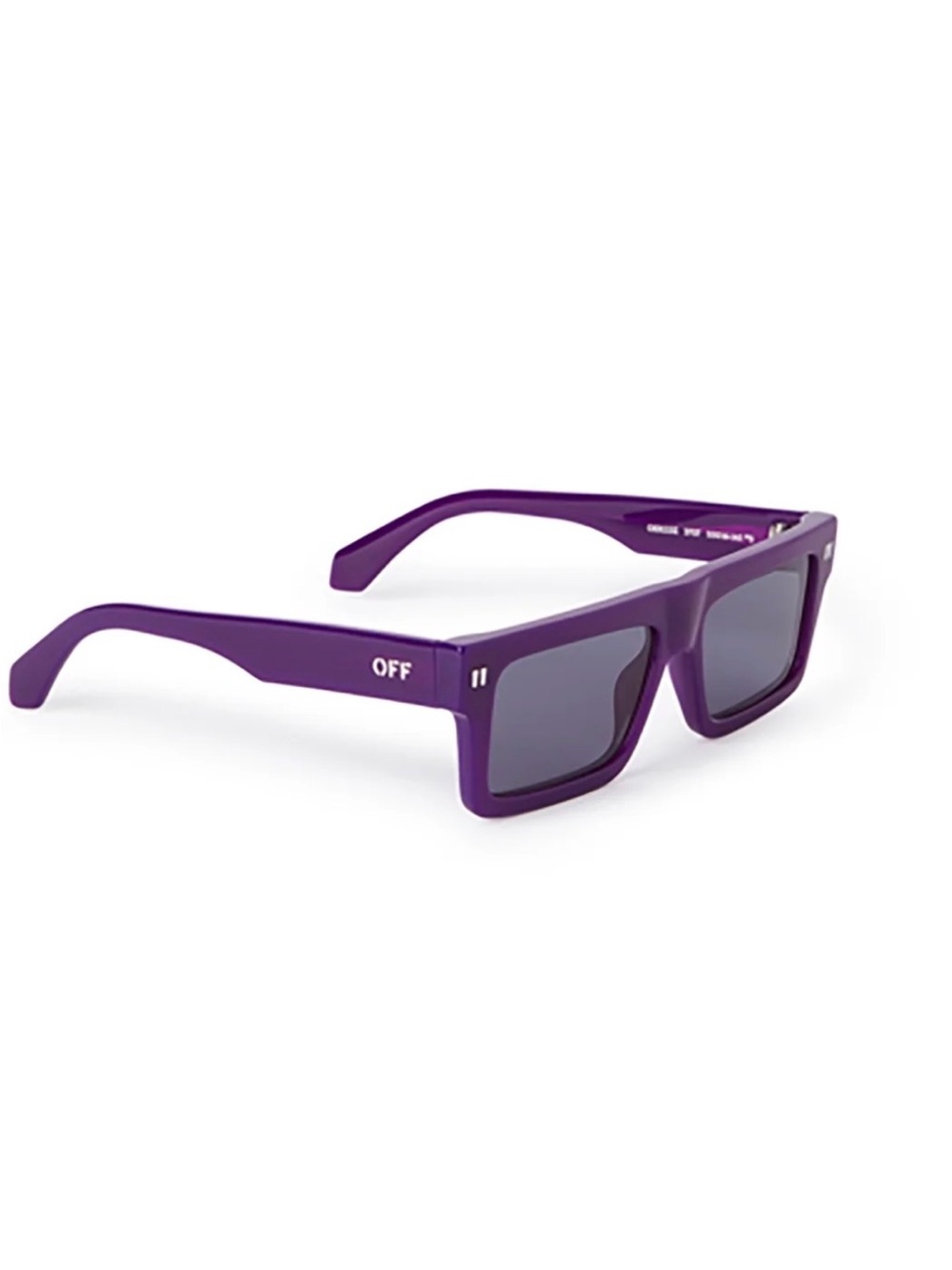 Off-White Virgil Abloh Chandler Purple Sunglasses